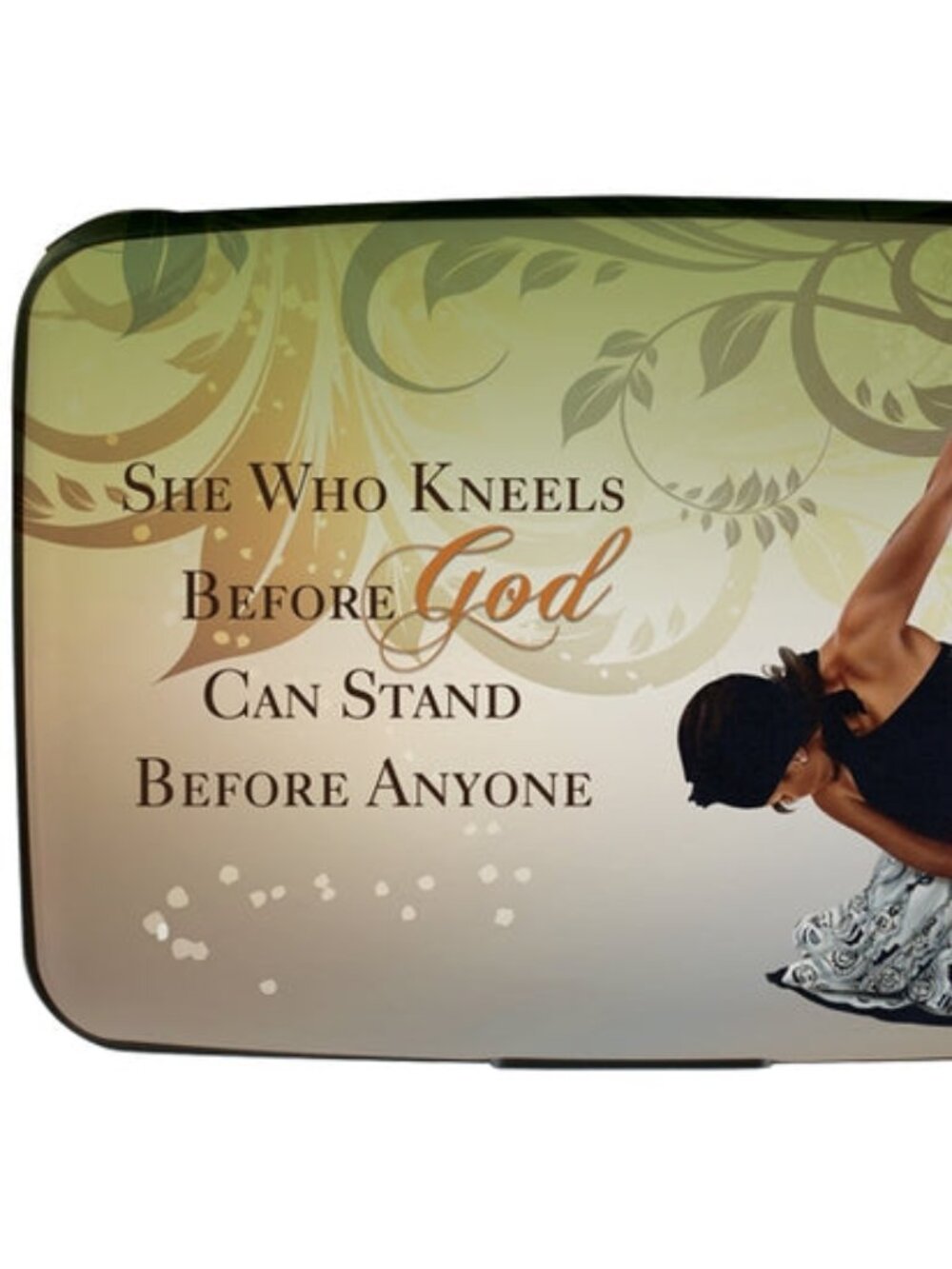 "She Who Kneels" RFID Credit Card Wallet
